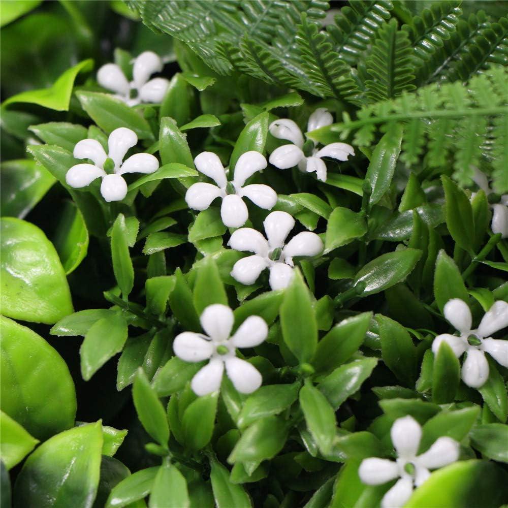 Paneles de seto topiario ULAND 40x40 cm decoración jardín