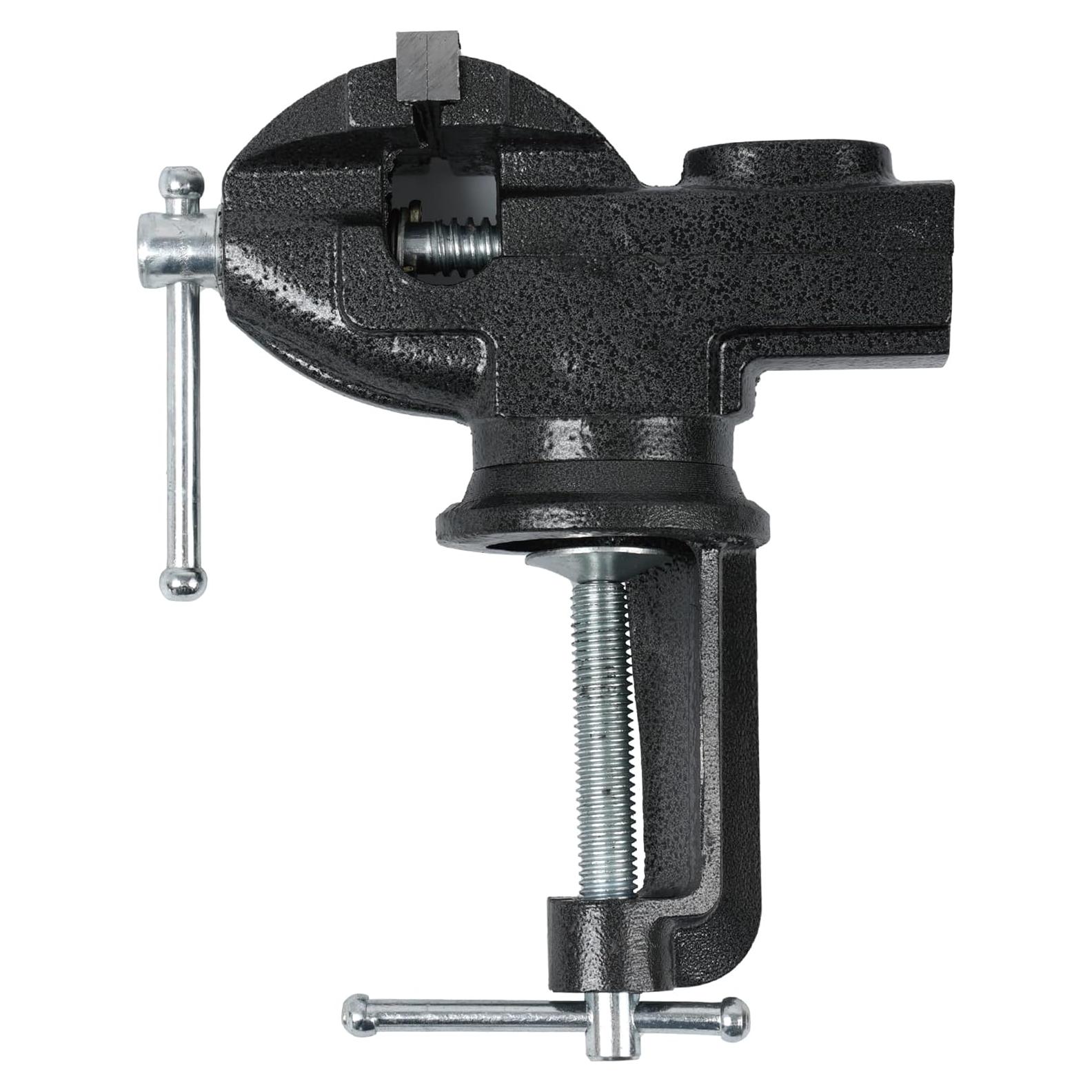 Prensa de Banco Wiselifetech 2.5" con Base Giratoria 360°