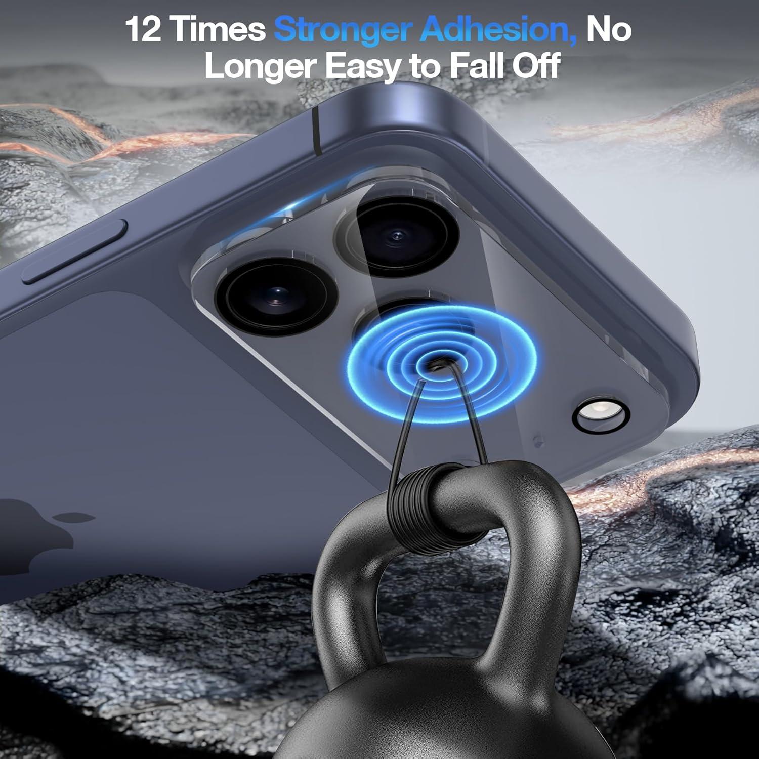 Protector de Lente de Cámara Crword para iPhone 17 Pro Max - Vidrio Templado 9H+