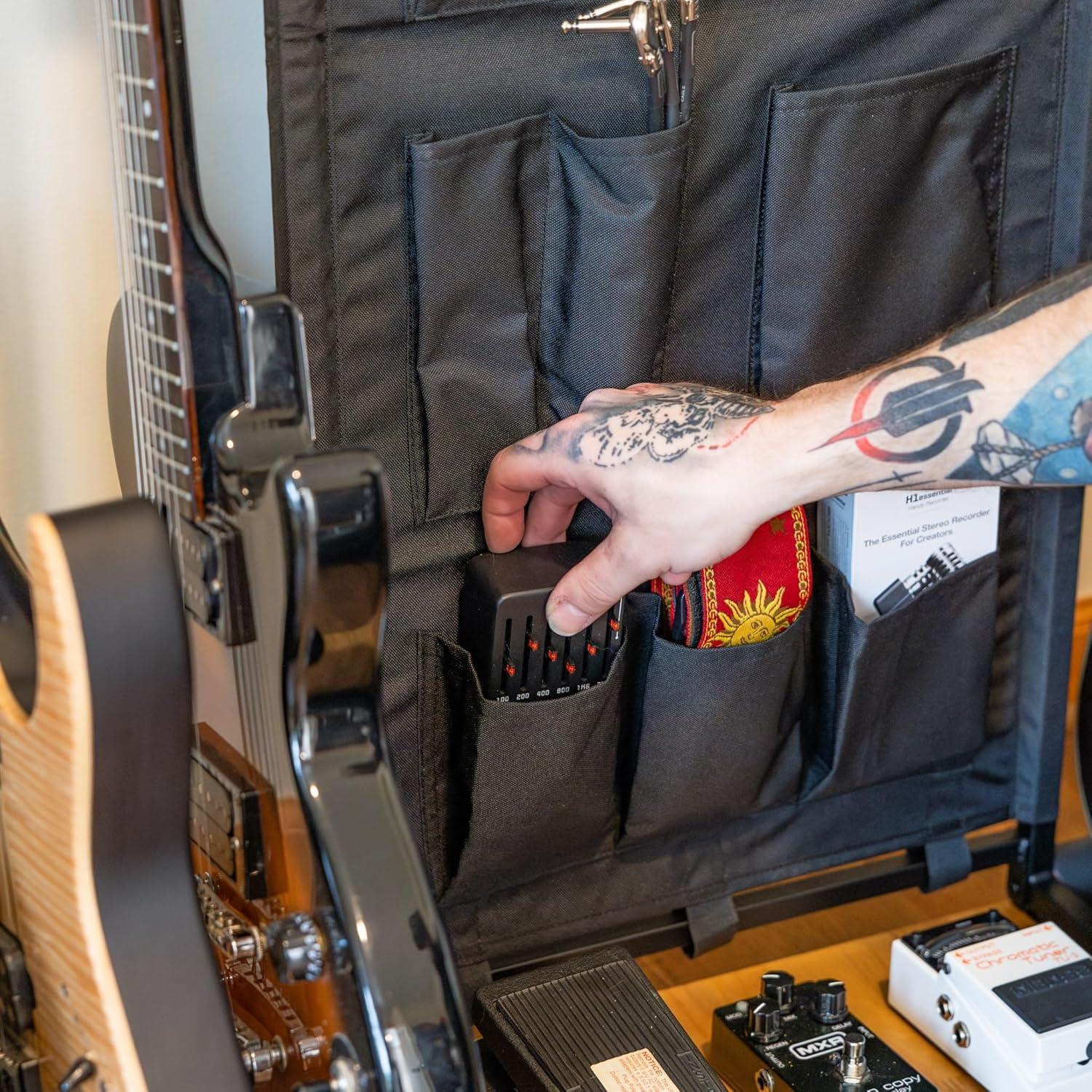 Soporte para Guitarras StoreYourBoard, 10 Espacios, Negro