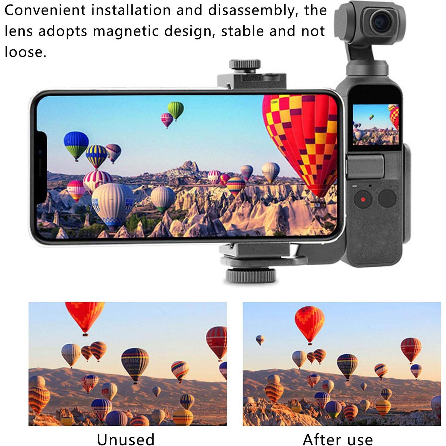 Lente Gran Angular PRO S erounder para OSMO 2 - Sin Distorsión