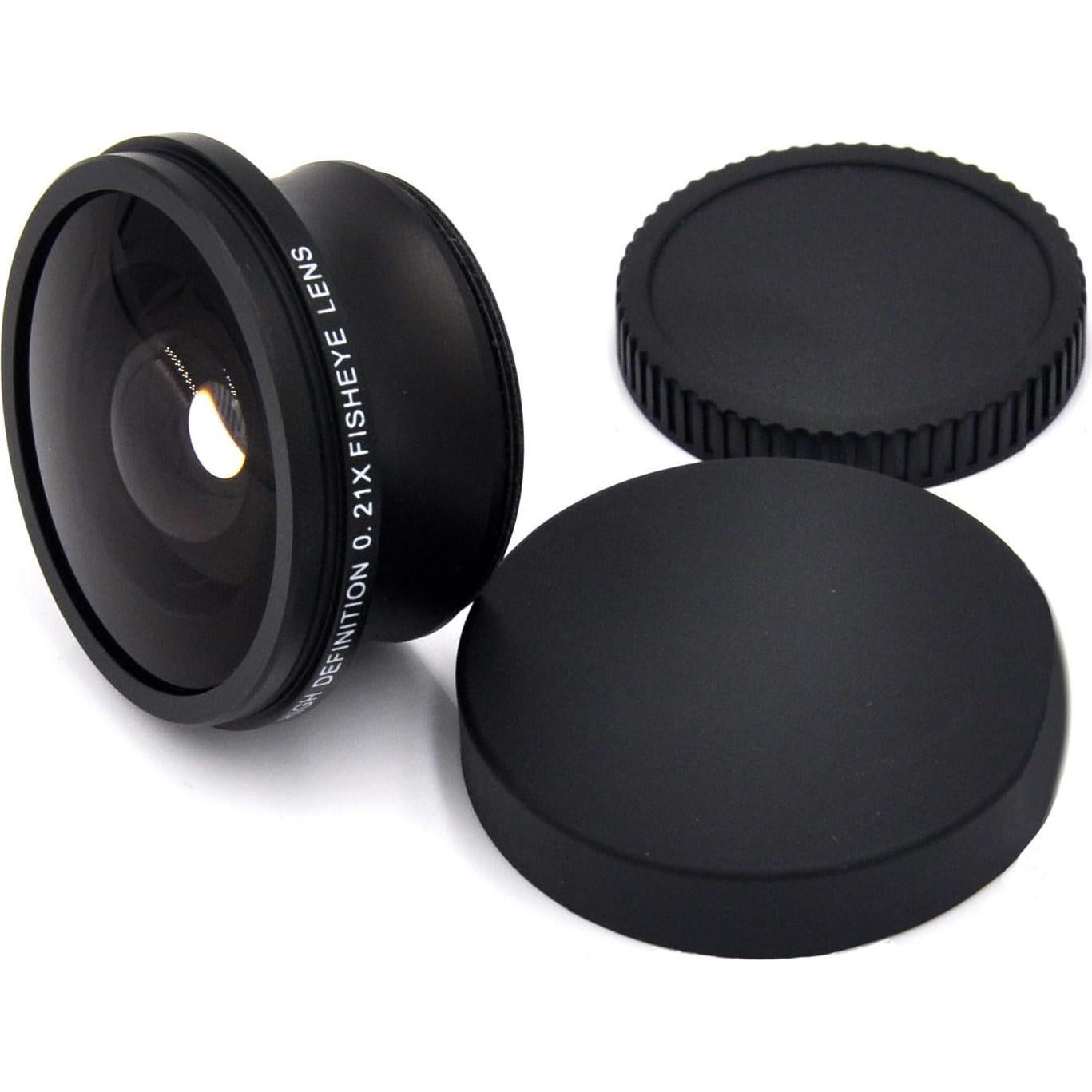 Lente Ojo de Pez Hila EX0.21 para Sony DCR-SR47 18mm
