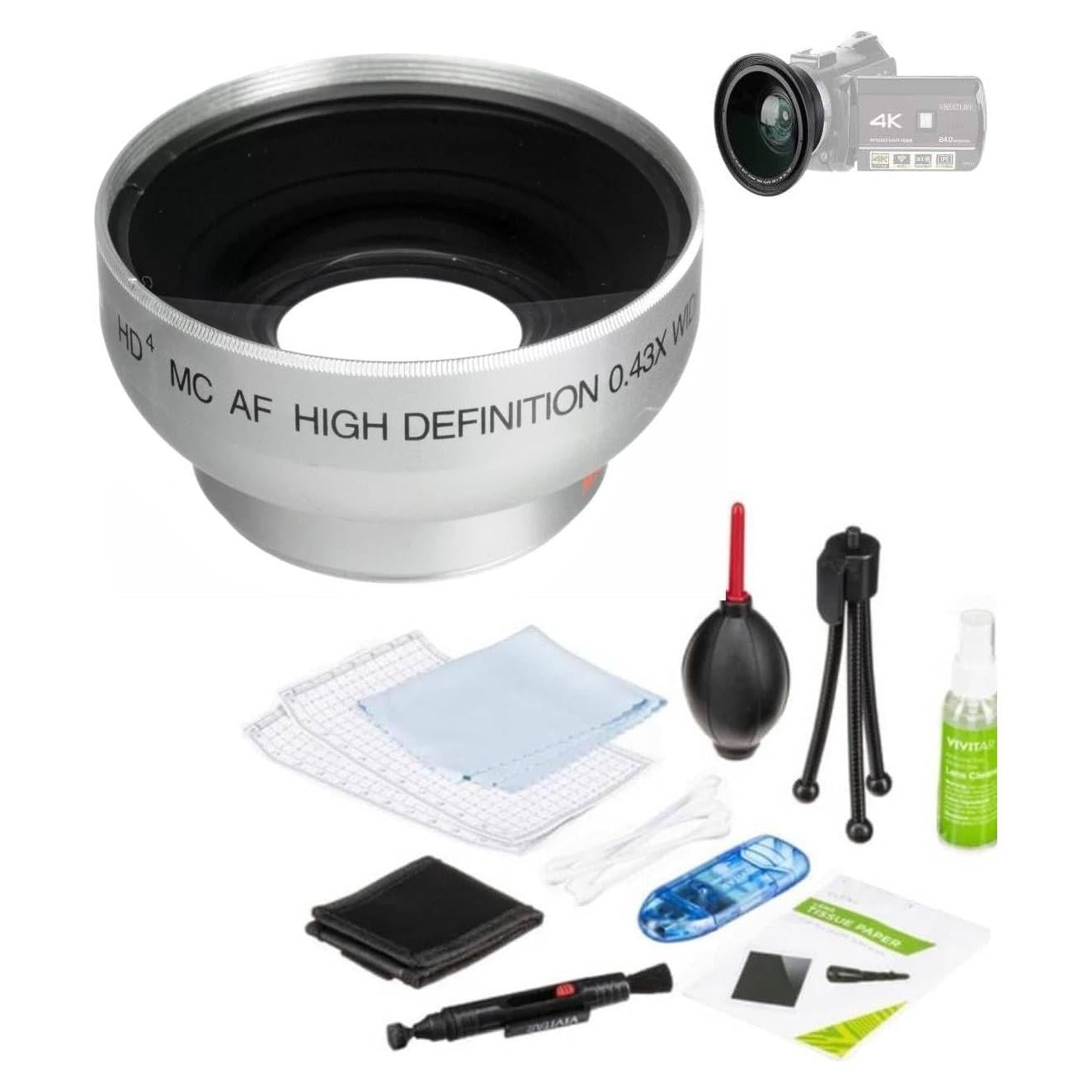 Lente Ojo de Pez Gran Angular 37mm Hi Def para Sony