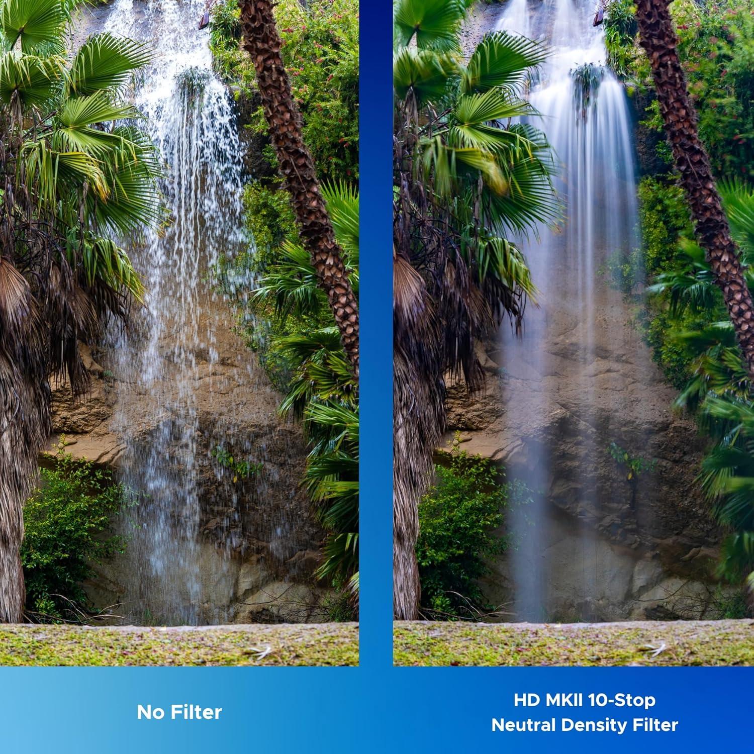 Filtro ND HOYA 58mm HD Mk II IRND1000 - Densidad Neutra 10 Pasos