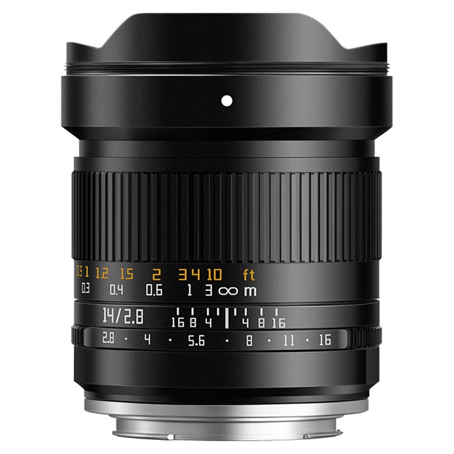 Lente Gran Angular TTARTISAN 14mm F2.8 para Sony E