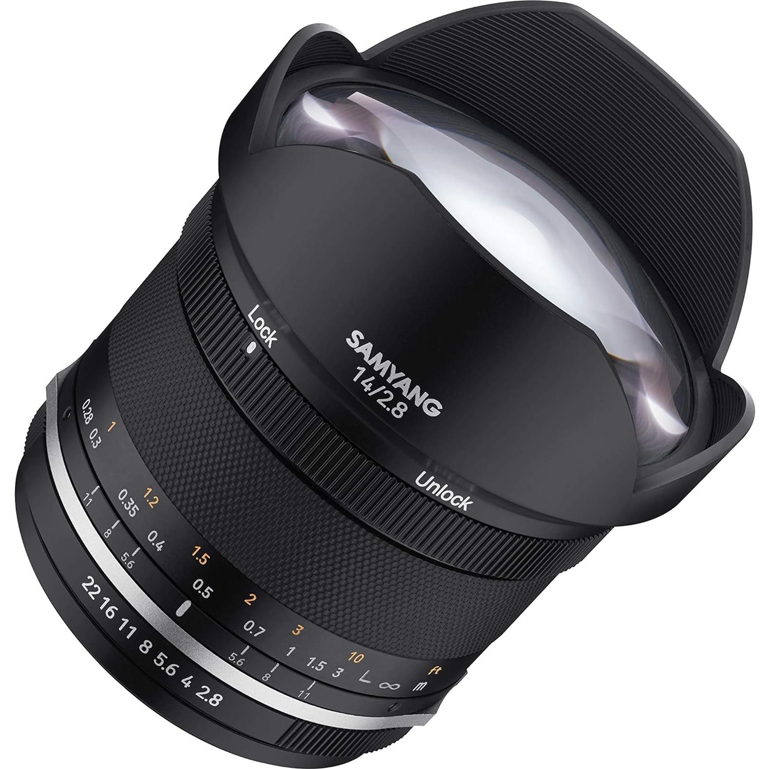 Lente Ultra Gran Angular Samyang MK2 14mm F2.8 para Sony E