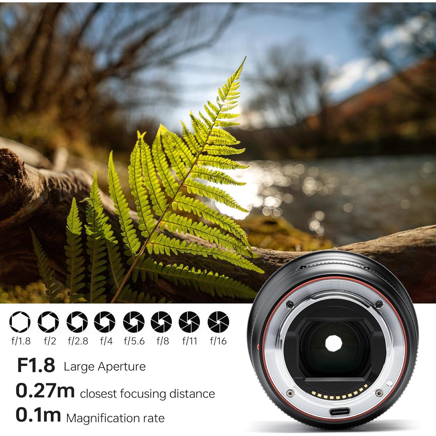 Lente VILTROX 16mm F1.8 E-Mount Autofoco Ultra Gran Angular