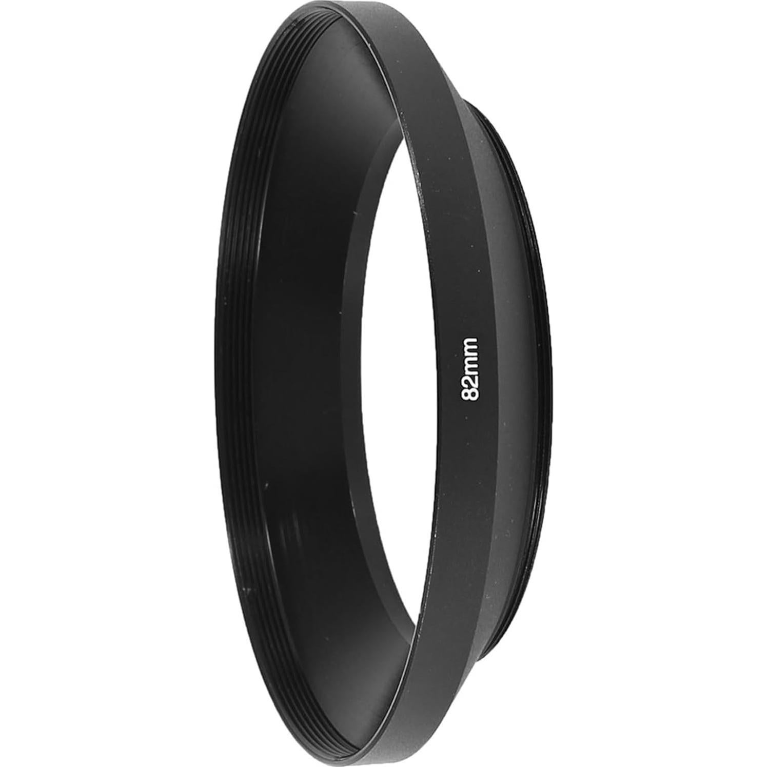 Capucha de Lente 82mm Aluminio uxcell para Nikon y Sony