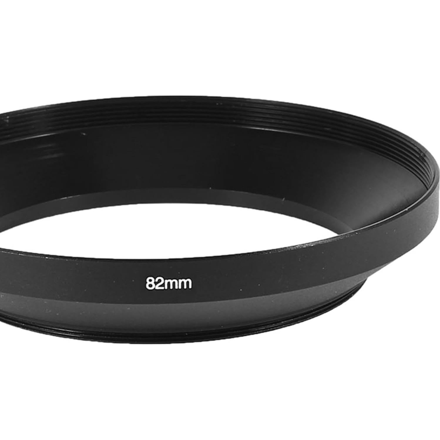 Capucha de Lente 82mm Aluminio uxcell para Nikon y Sony