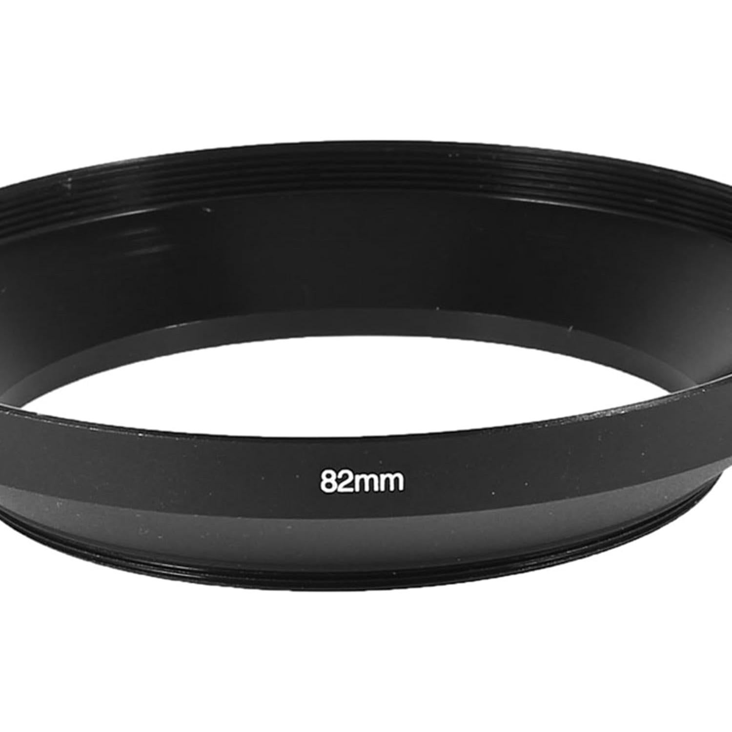 Capucha de Lente 82mm Aluminio uxcell para Nikon y Sony