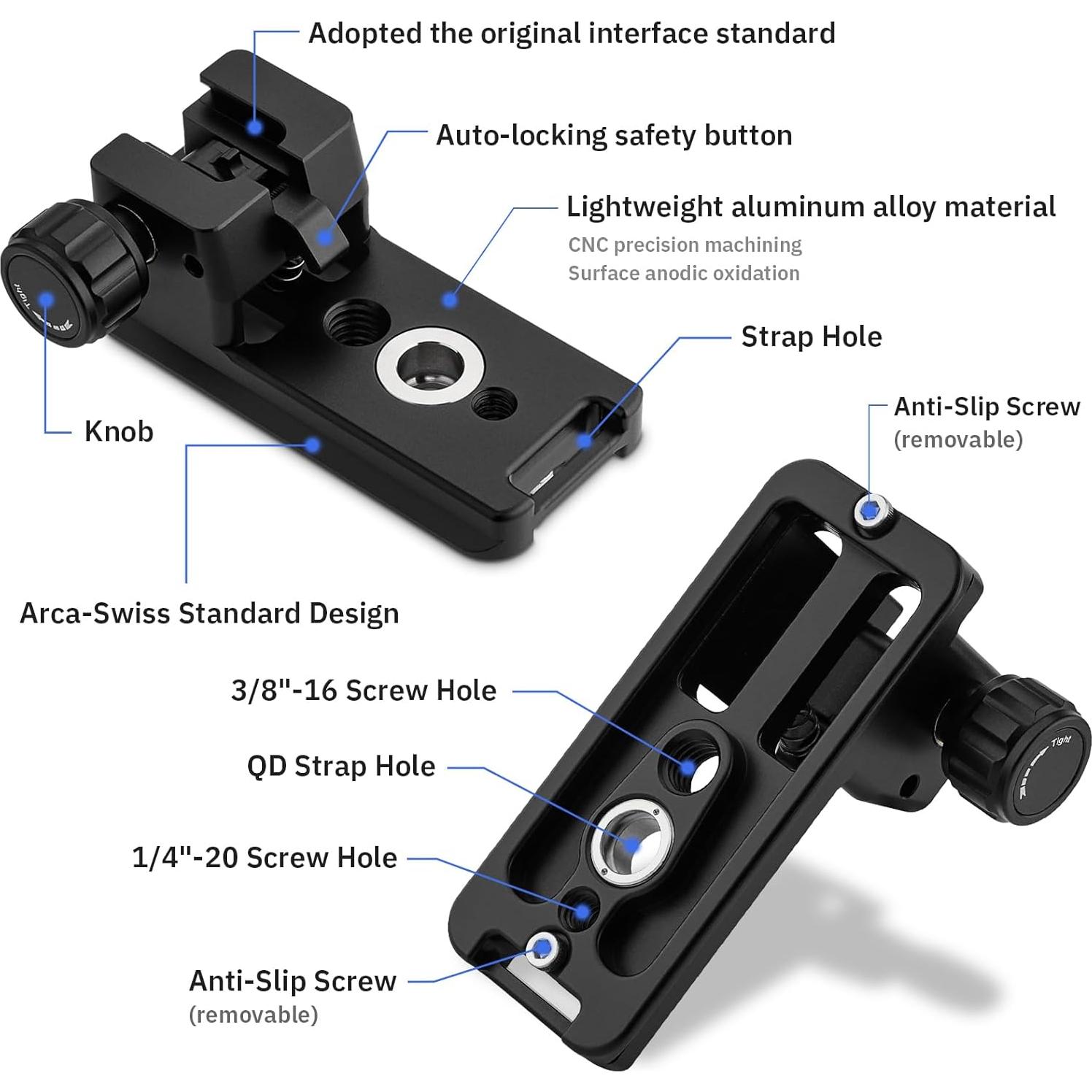Pie de Lente Haoge LF-E260 para Sony FE 200-600mm F5.6-6.3