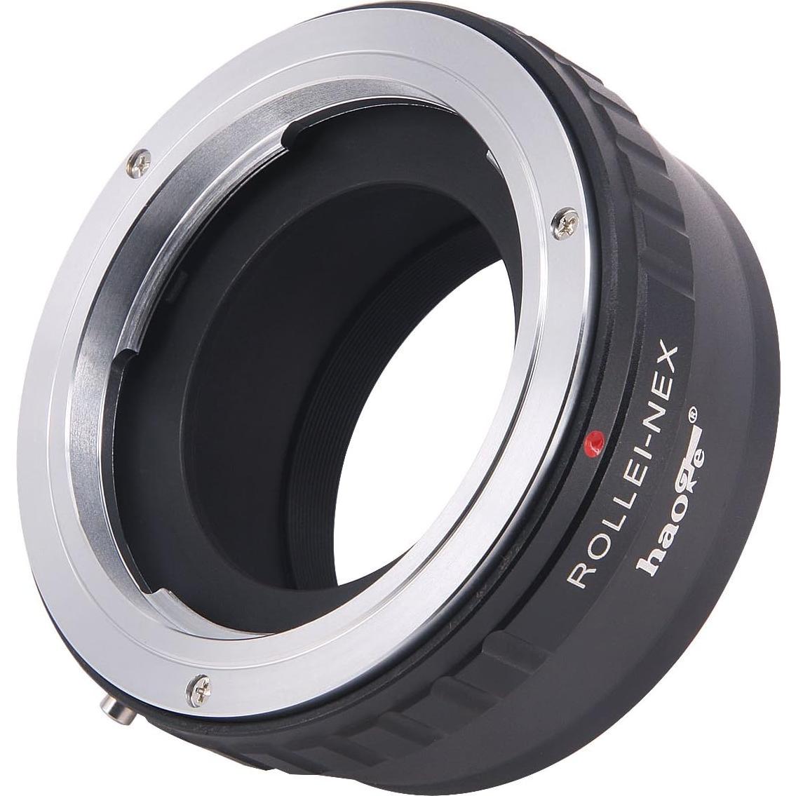 Adaptador de Montura Manual Haoge para Lente Rollei 35 a Sony E