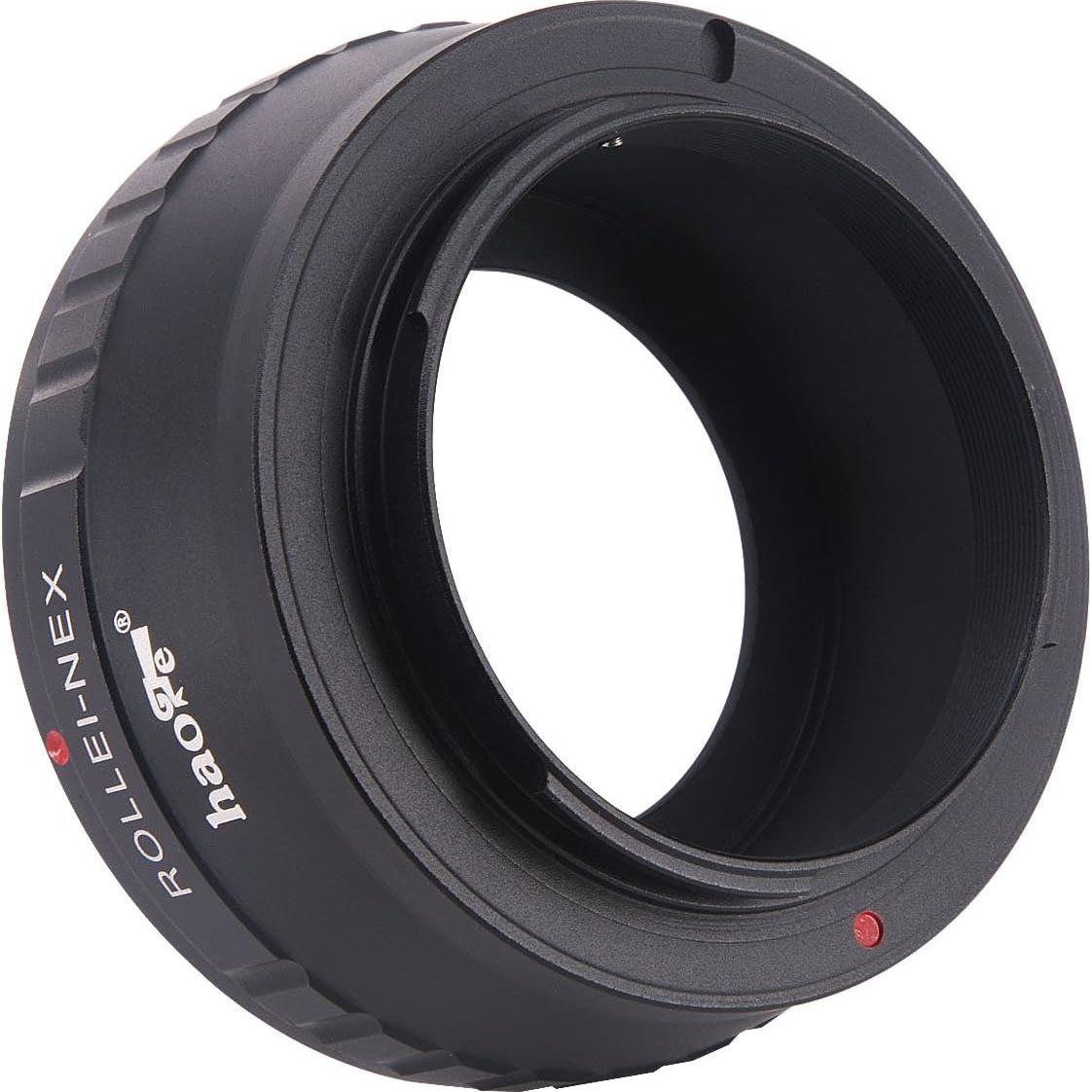 Adaptador de Montura Manual Haoge para Lente Rollei 35 a Sony E