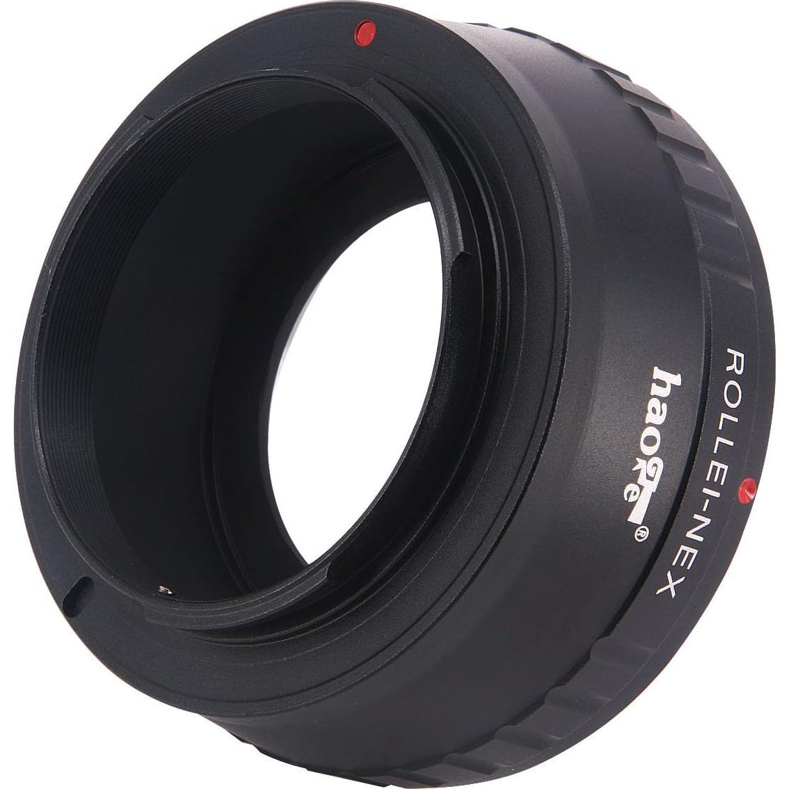 Adaptador de Montura Manual Haoge para Lente Rollei 35 a Sony E