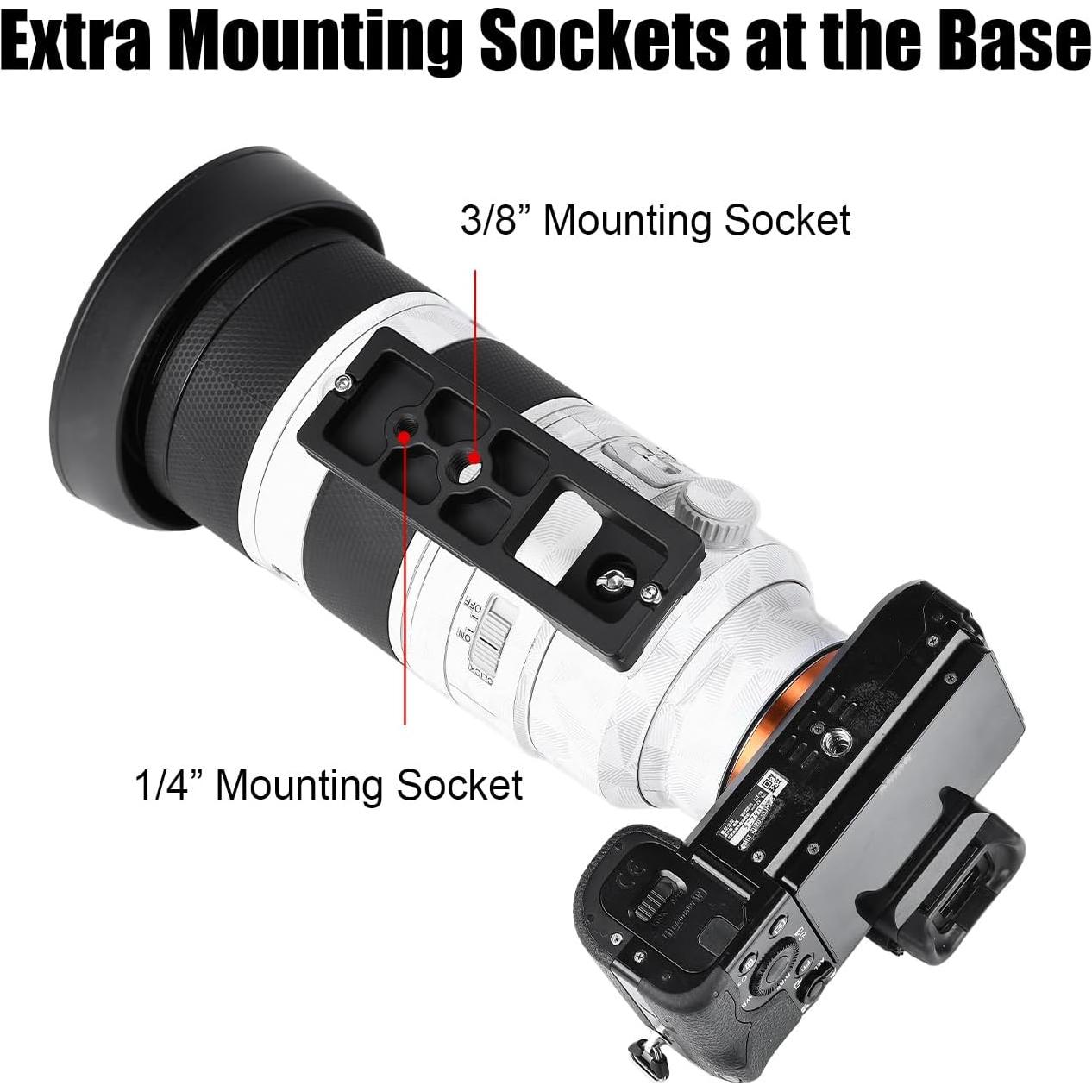 Pie de Reemplazo Sunwayfoto LF-S1 para Lente Sony FE 70-200mm