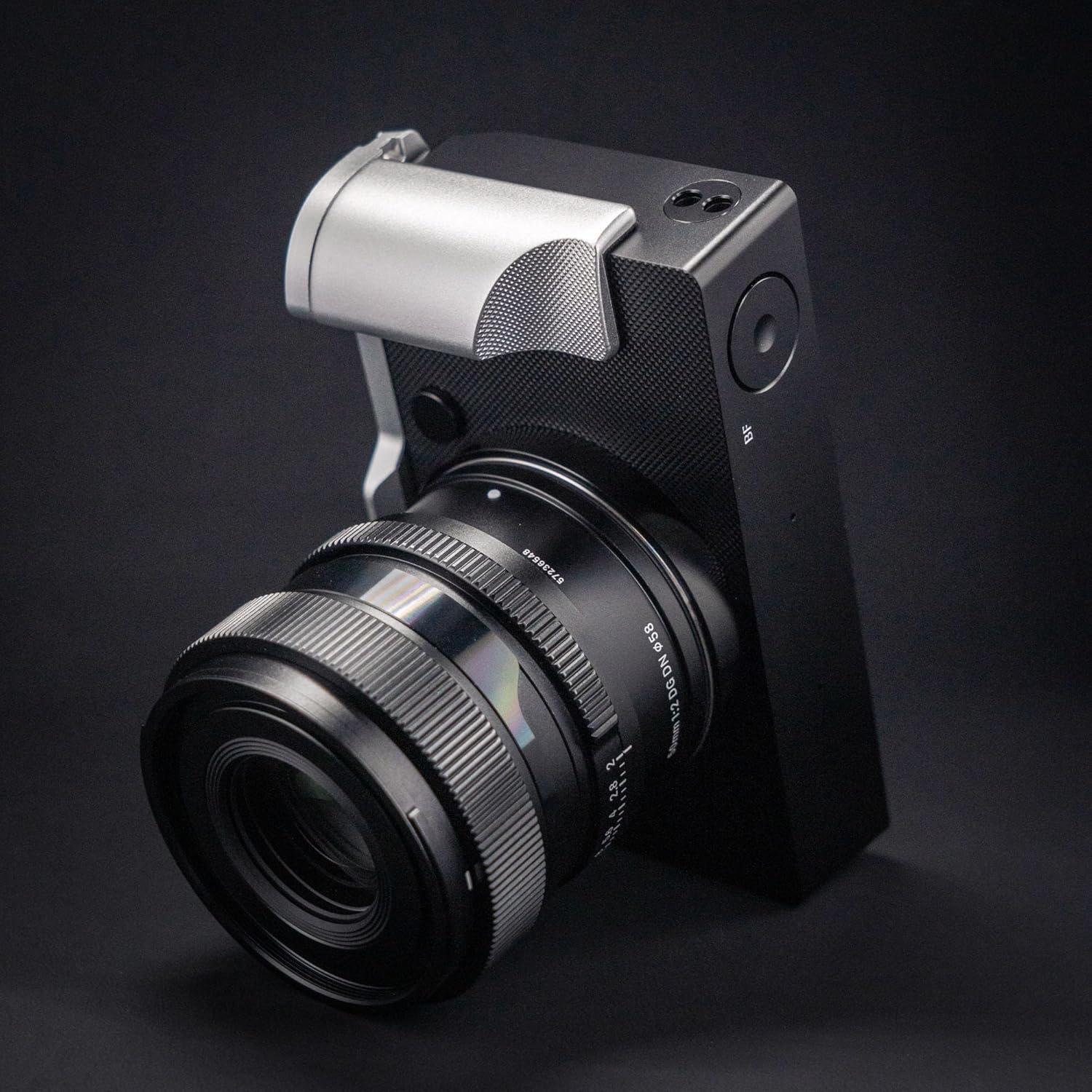 Mango de Cámara Iborrys Compatible Sigma BF Aluminio Plata