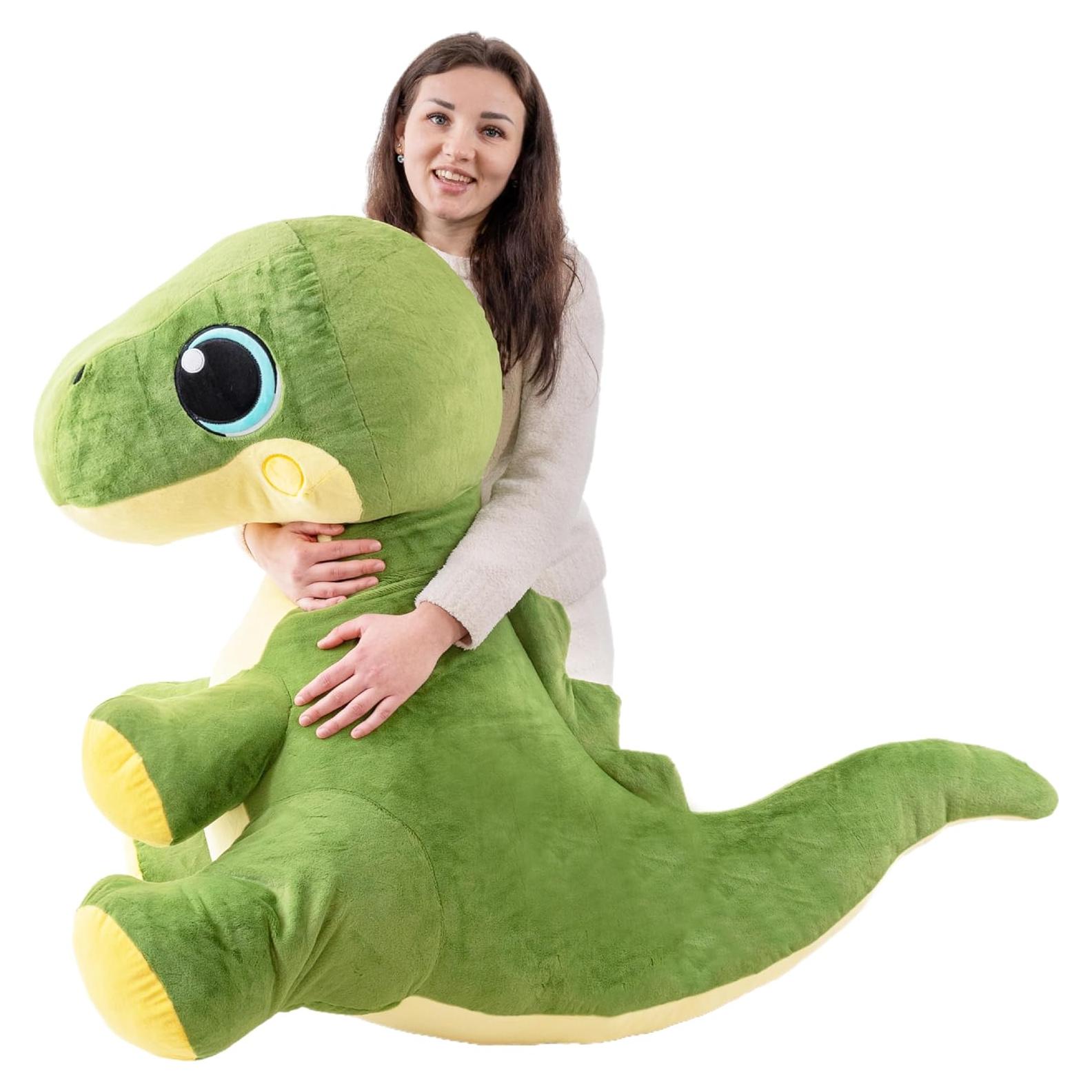 Dinosaurio de Peluche Jumbo T-Rex 80cm - Regalo para Niños