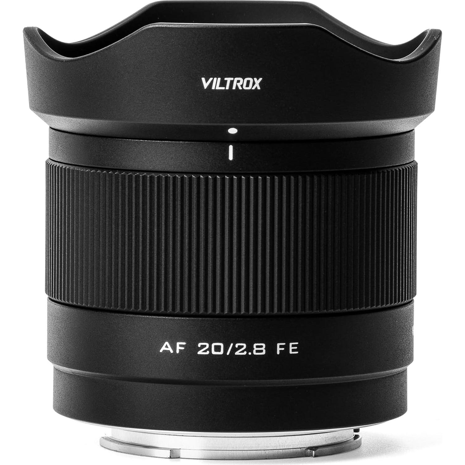 Lente VILTROX 20mm F2.8 E-Montaje + Filtro 52mm para Sony