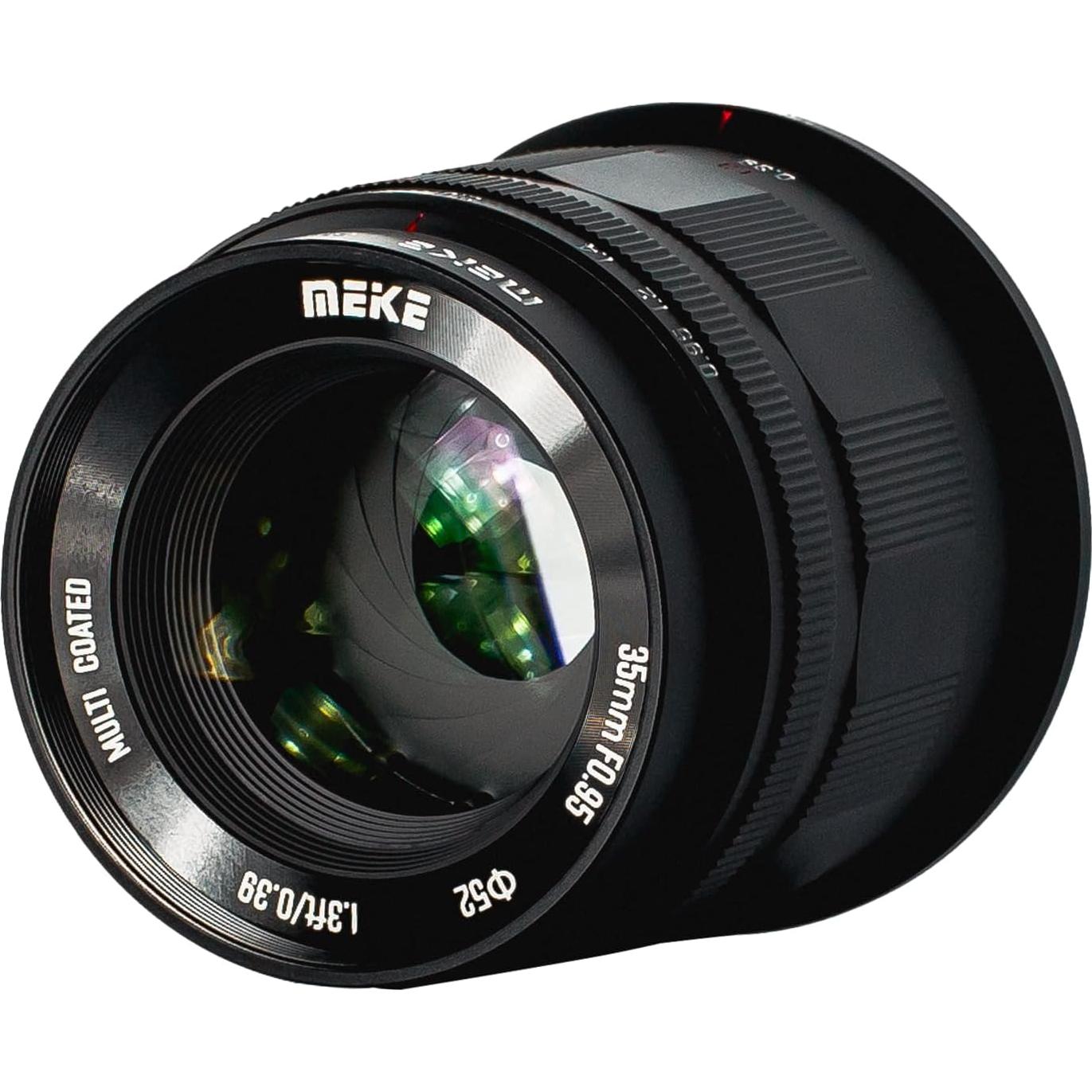 Lente Meike 35mm f/0.95 para Nikon Z - Gran Apertura Manual