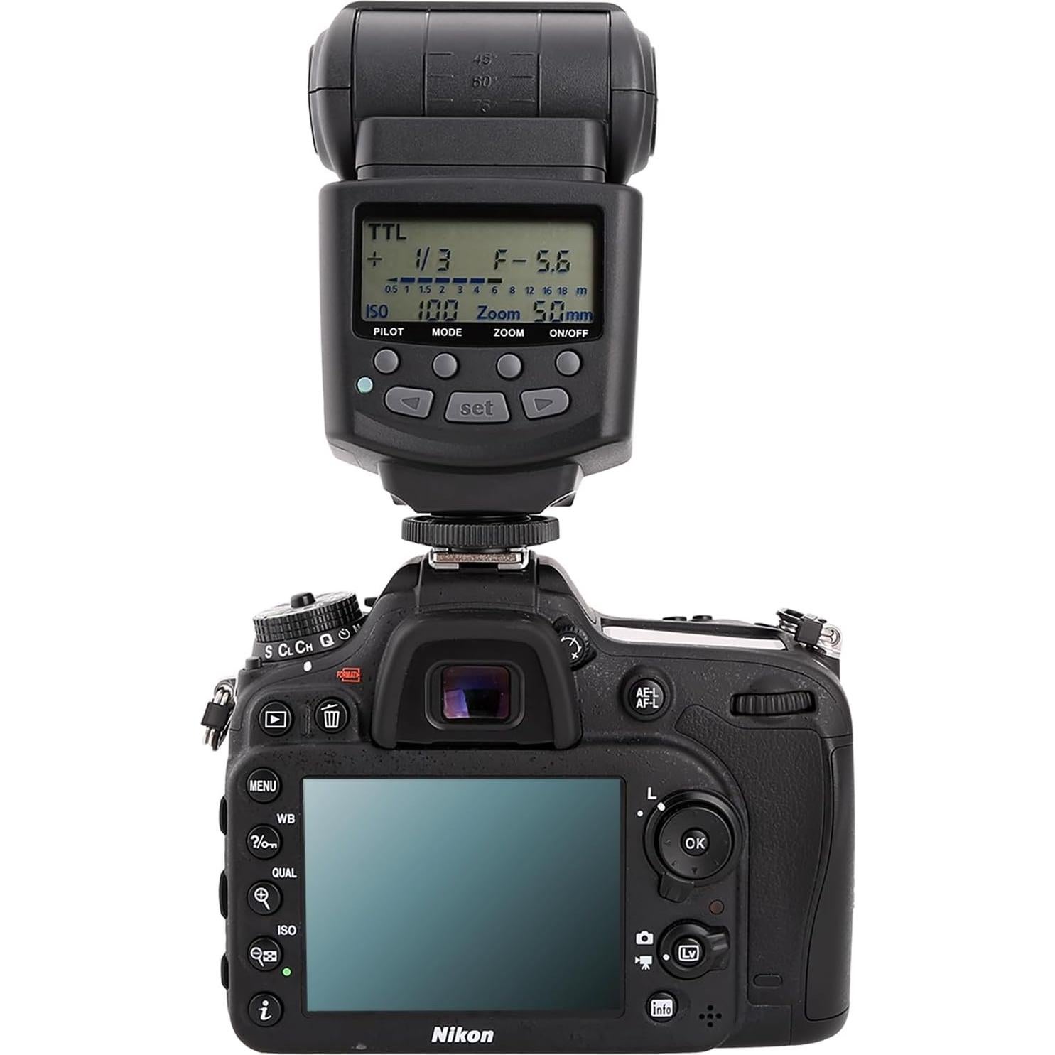 Flash Meike MK430 TTL para Cámaras Nikon - Compacto y Potente