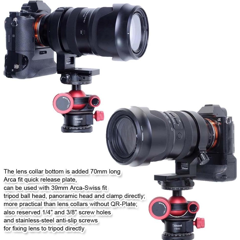 Anillo de Montaje de Trípode iShoot para Tamron 50-400mm