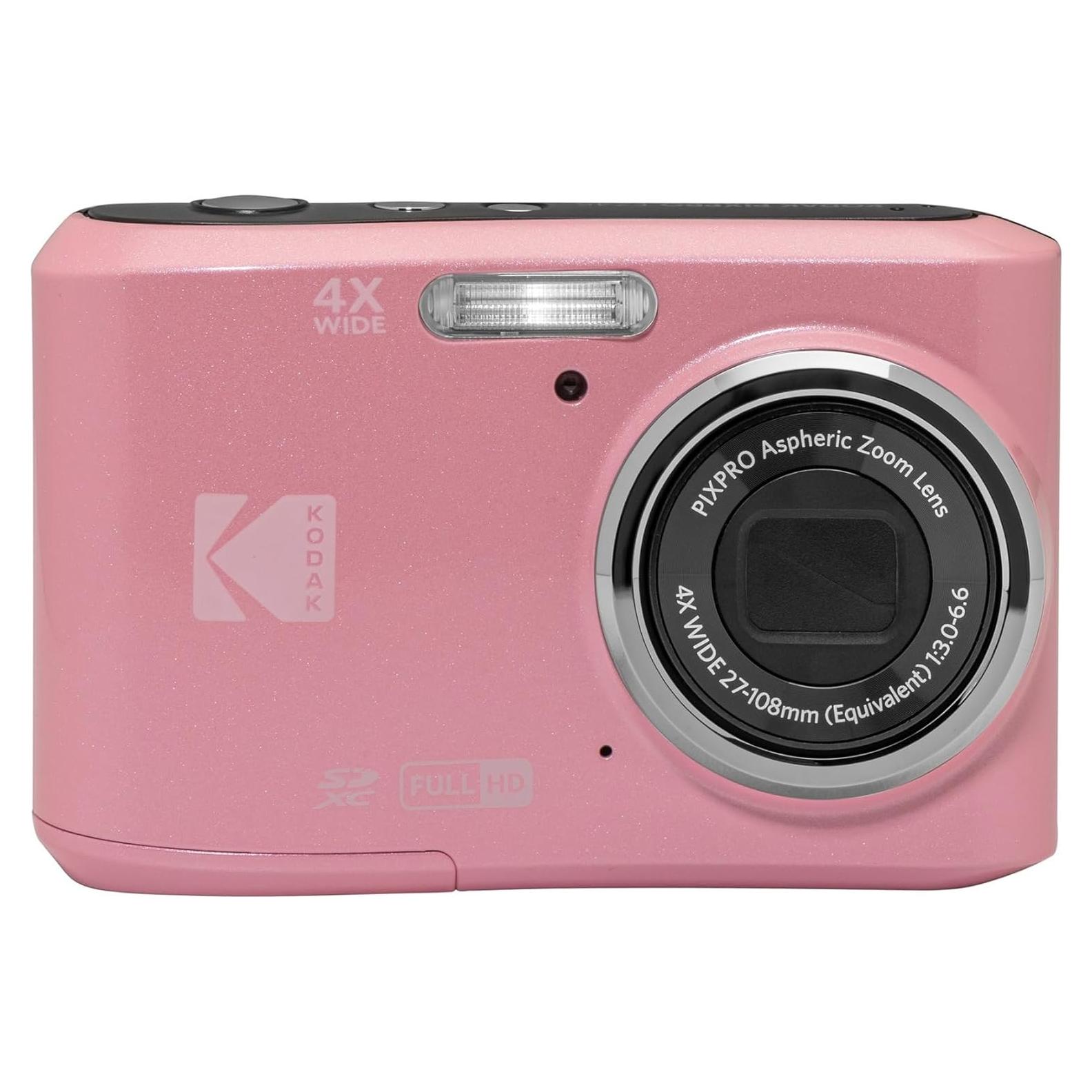 Cámara Digital Kodak PIXPRO FZ45 16MP 1080p Rosa Pastel