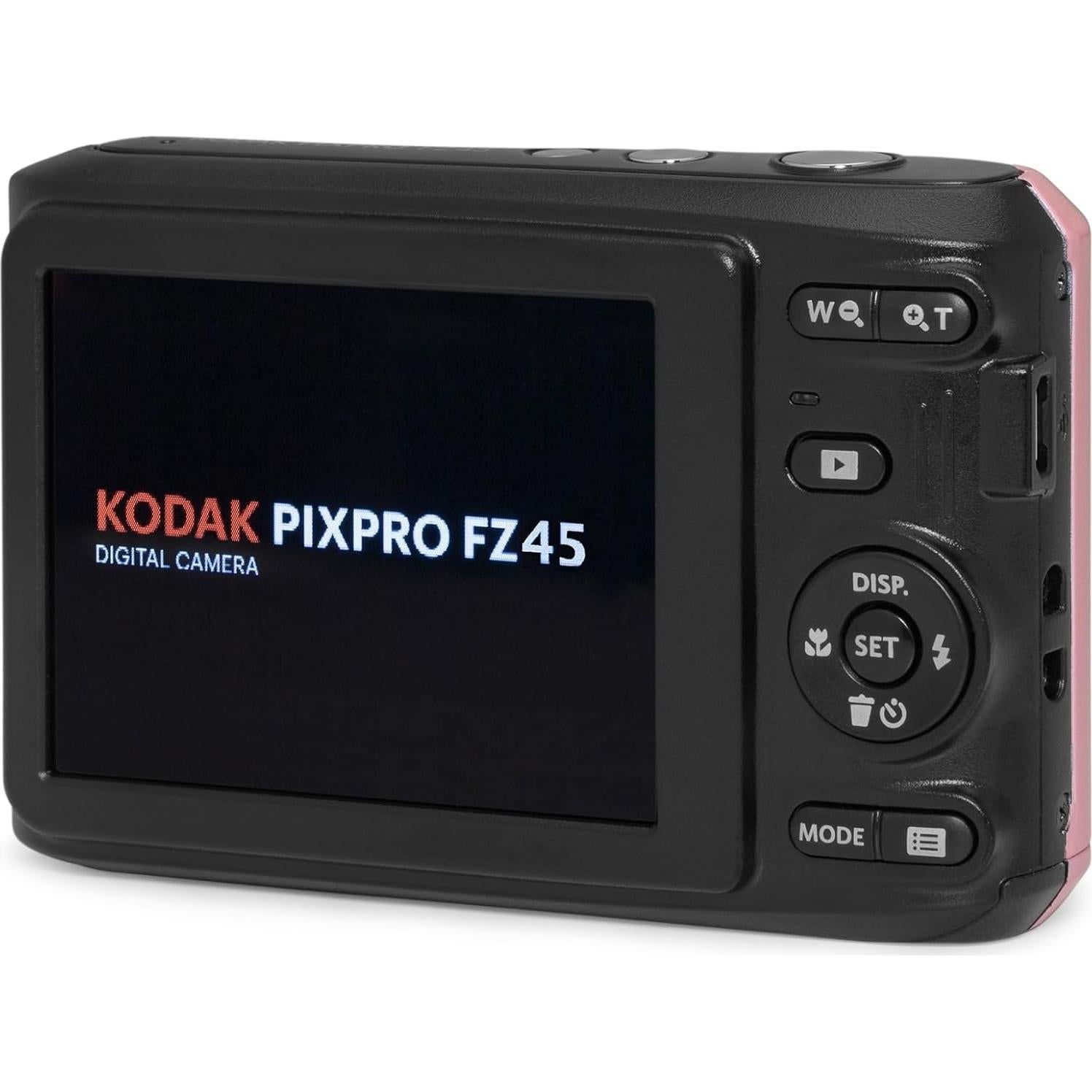 Cámara Digital Kodak PIXPRO FZ45 16MP 1080p Rosa Pastel