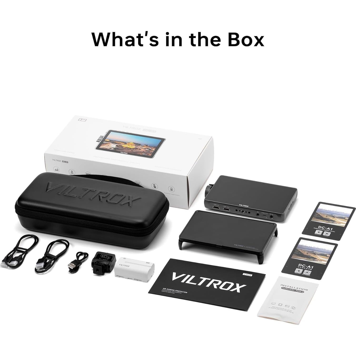 Monitor de Cámara VILTROX DC-A1 7" Táctil 2800nits 4K HDMI
