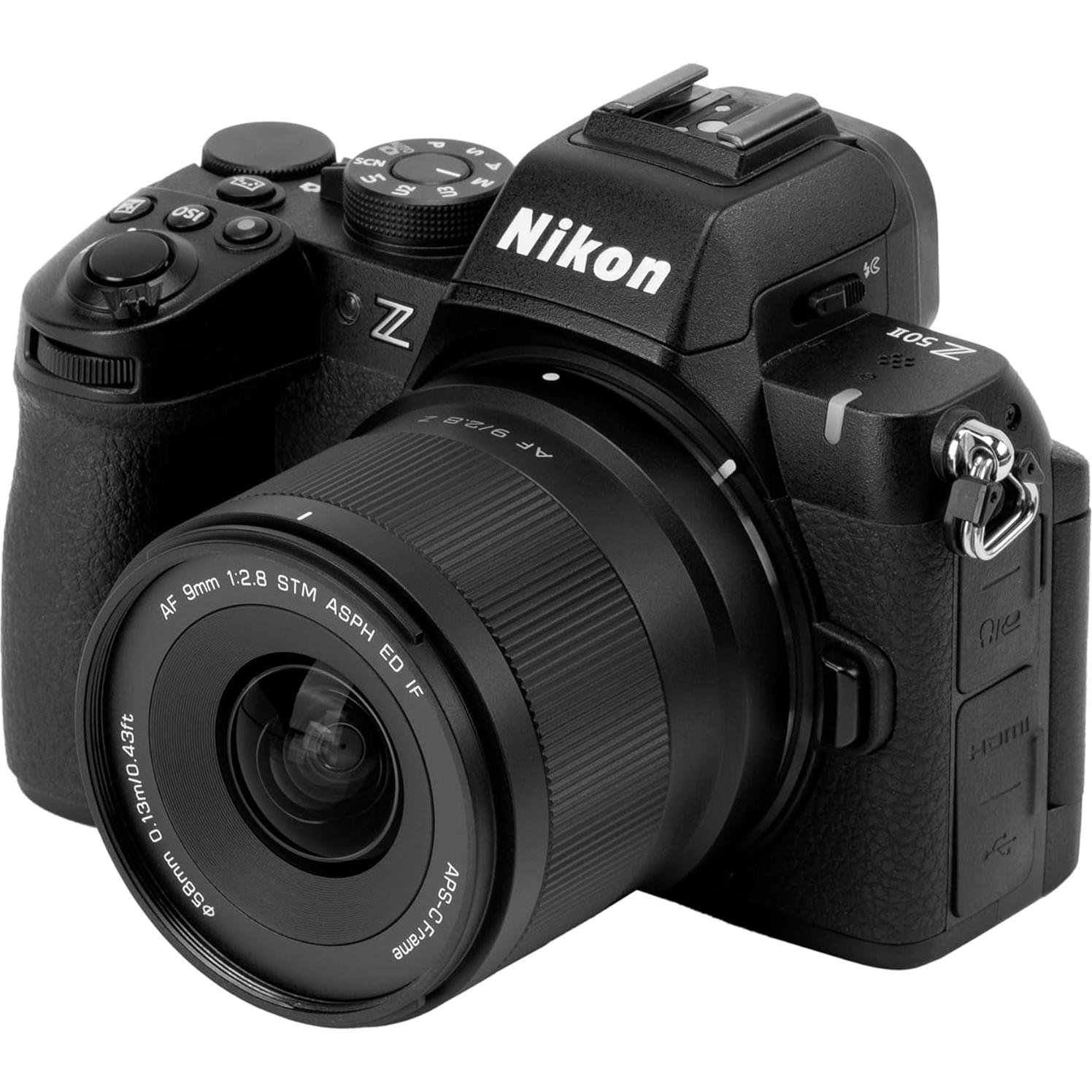 Lente VILTROX AF 9mm F2.8 APS-C para Nikon Z - Ultra Gran Angular