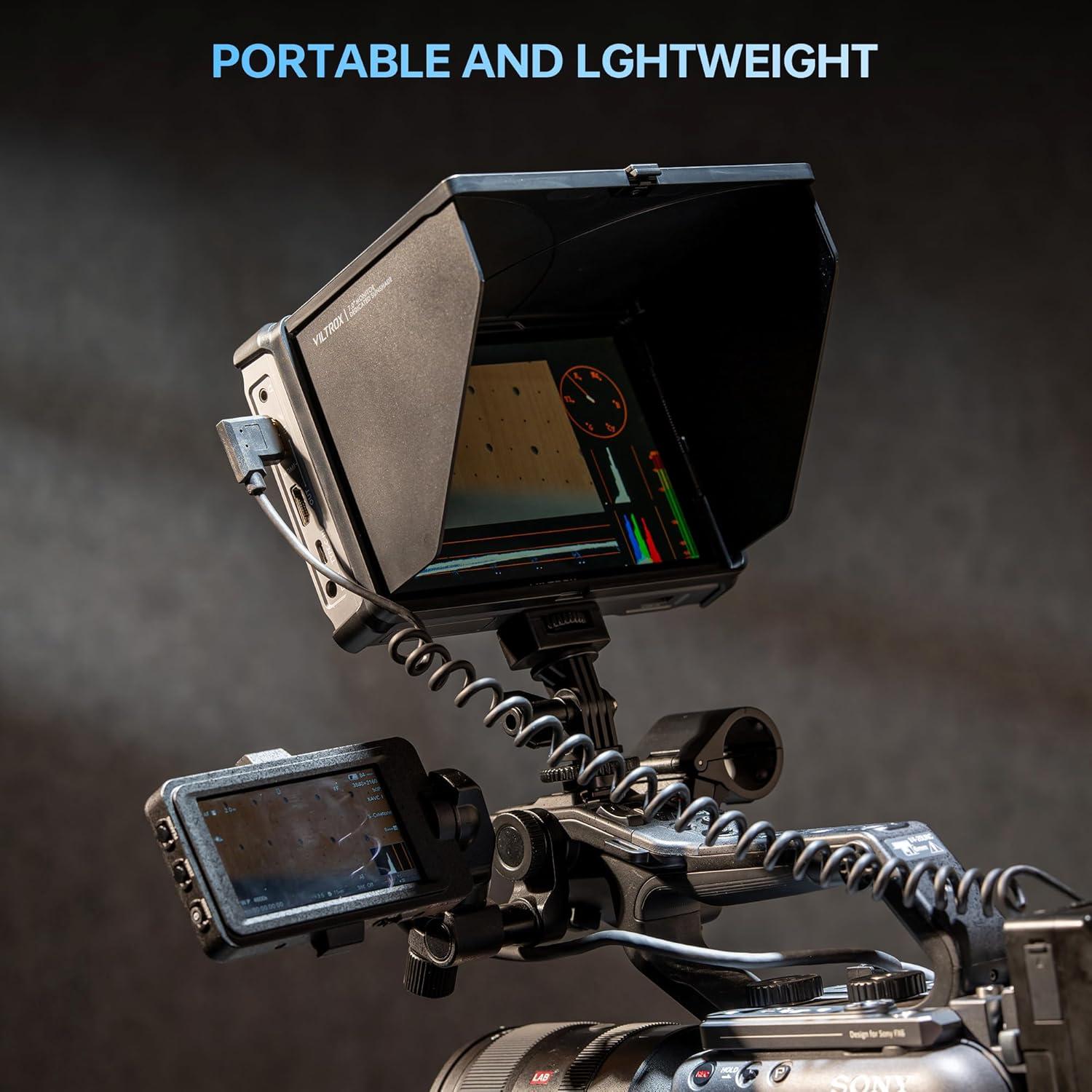 Monitor de Cámara VILTROX DC-L2 7" HD IPS 1280x800 SDI HDMI