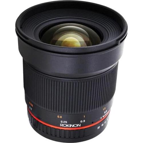 Lente Gran Angular Rokinon 16mm f/2.0 para Fujifilm X