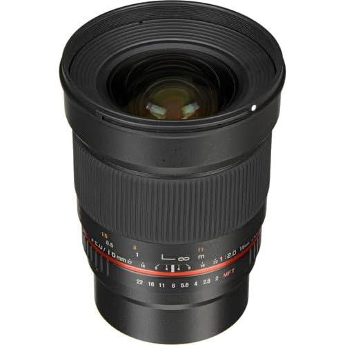 Lente Gran Angular Rokinon 16mm f/2.0 para Micro Cuatro Tercios
