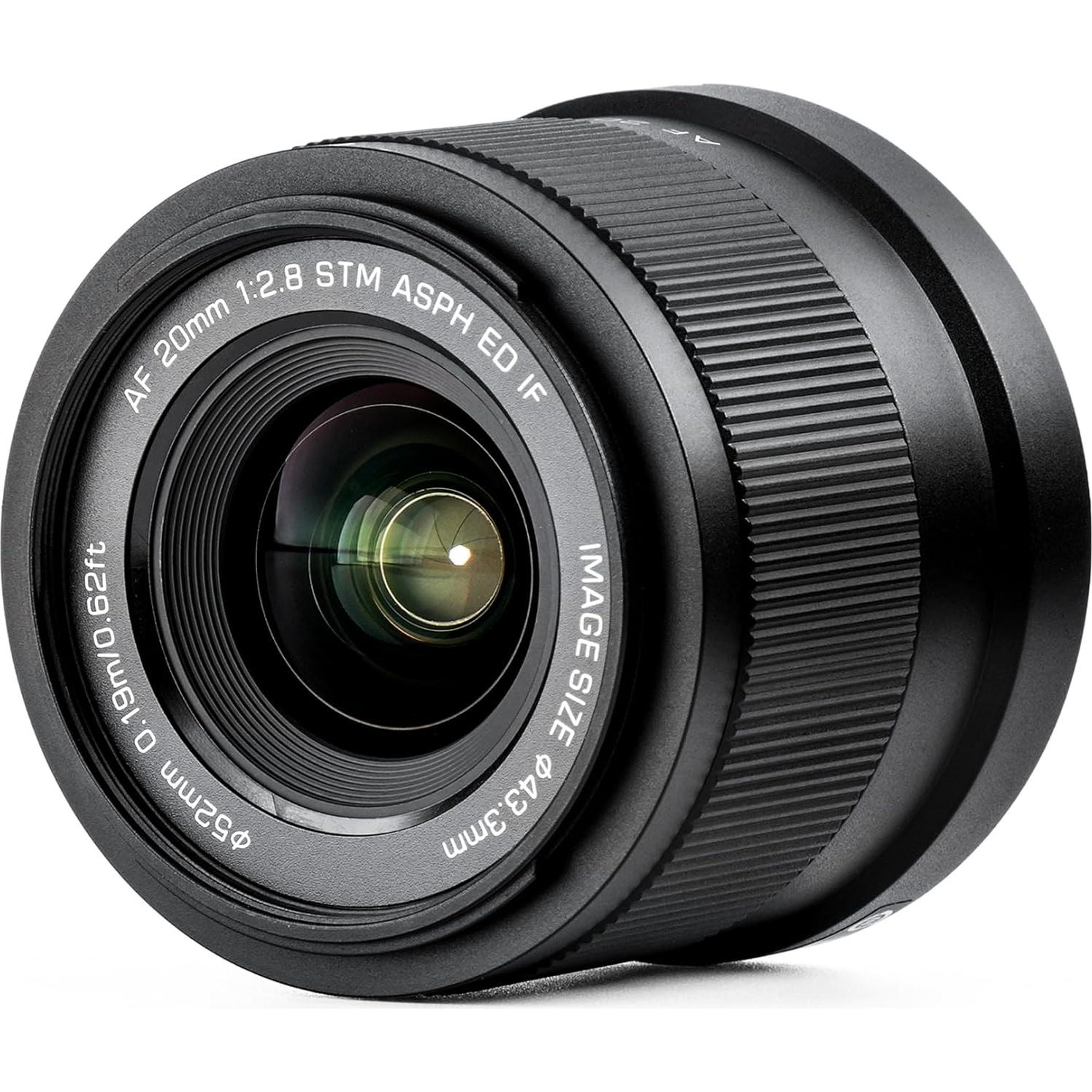 Lente VILTROX 20mm F2.8 Z + Filtro 52mm para Nikon Z