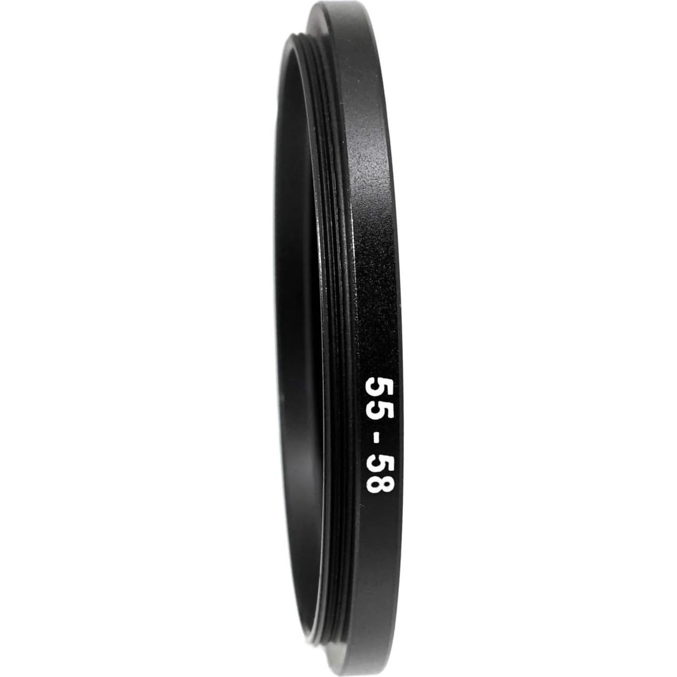 Adaptador de Anillo de Paso Fotasy 55mm a 58mm para Lentes DSLR