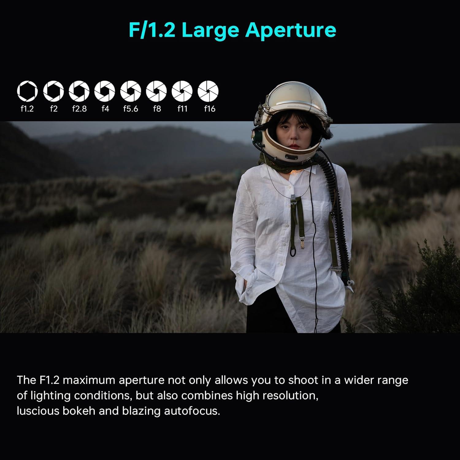 Lente VILTROX 27mm F1.2 Montura Z + Filtro 67mm