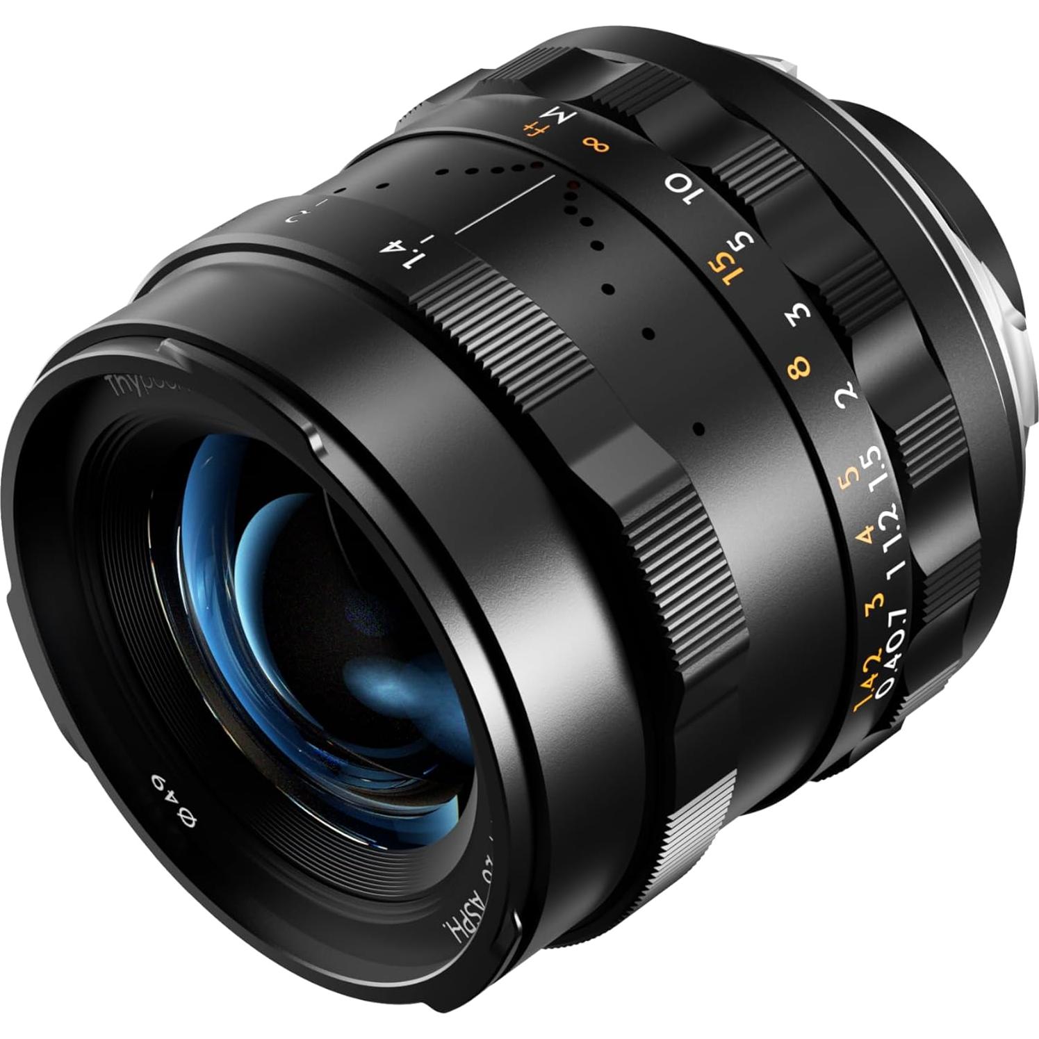 Lente Simera 28mm f/1.4 Asférico para Leica M - Negro