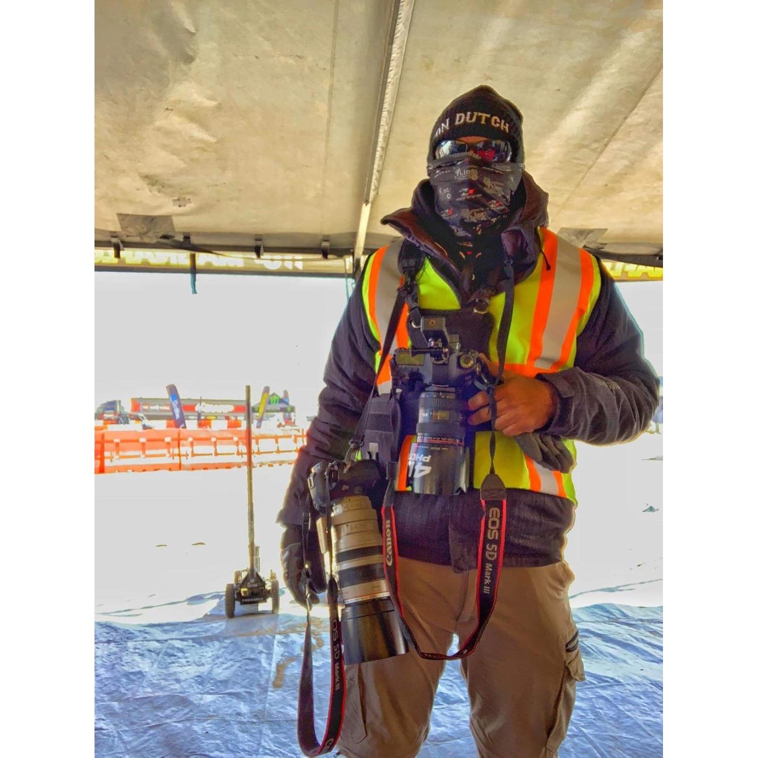 Sistema de Arnés de Pecho Nicama para 2 Cámaras DSLR