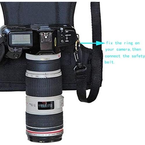 Sistema de Arnés de Pecho Nicama para 2 Cámaras DSLR