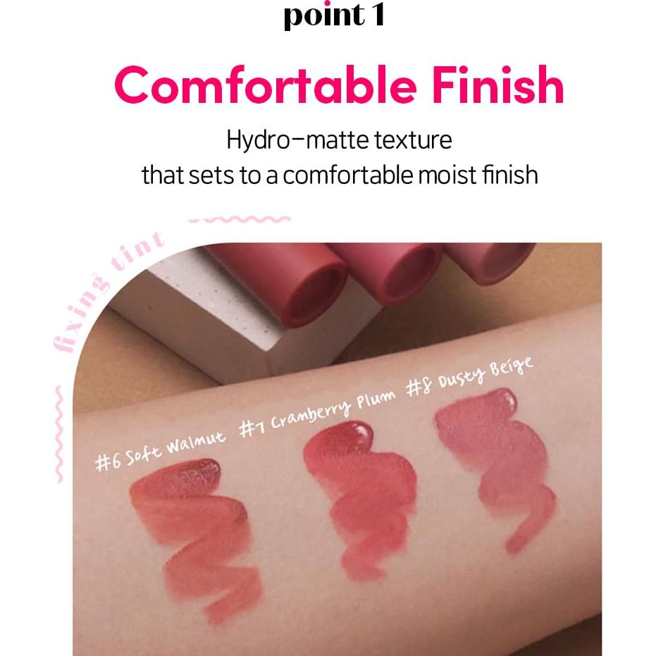 ETUDE Tinte Fijador Rosa Analógico 4g - Pintalabios Mate