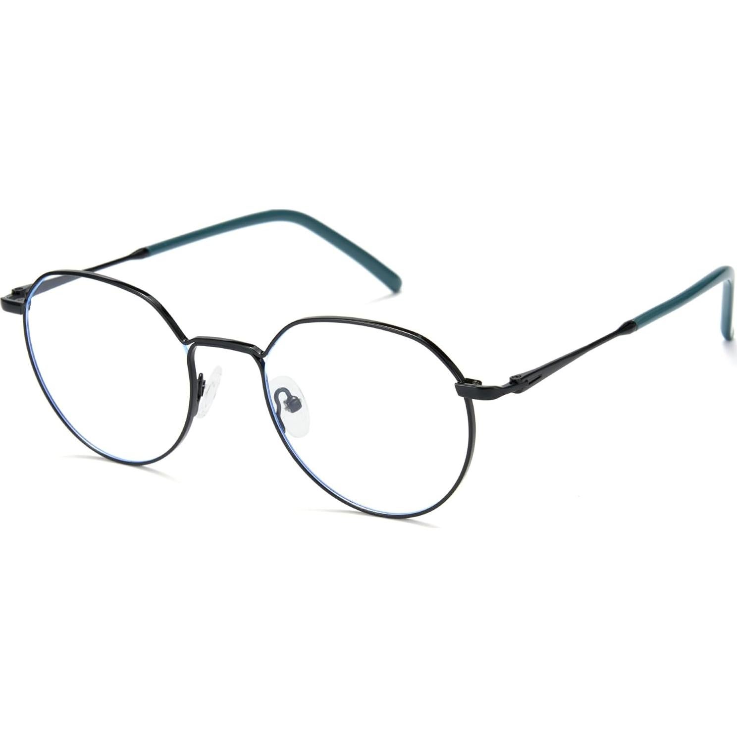 Gafas de bloqueo luz azul Cyxus redondas UV400 para PC