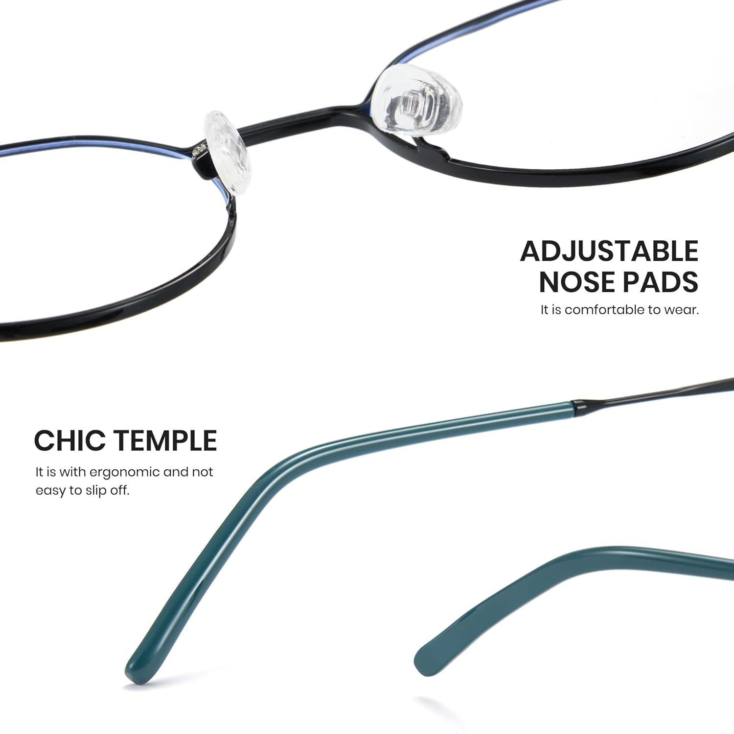 Gafas de bloqueo luz azul Cyxus redondas UV400 para PC