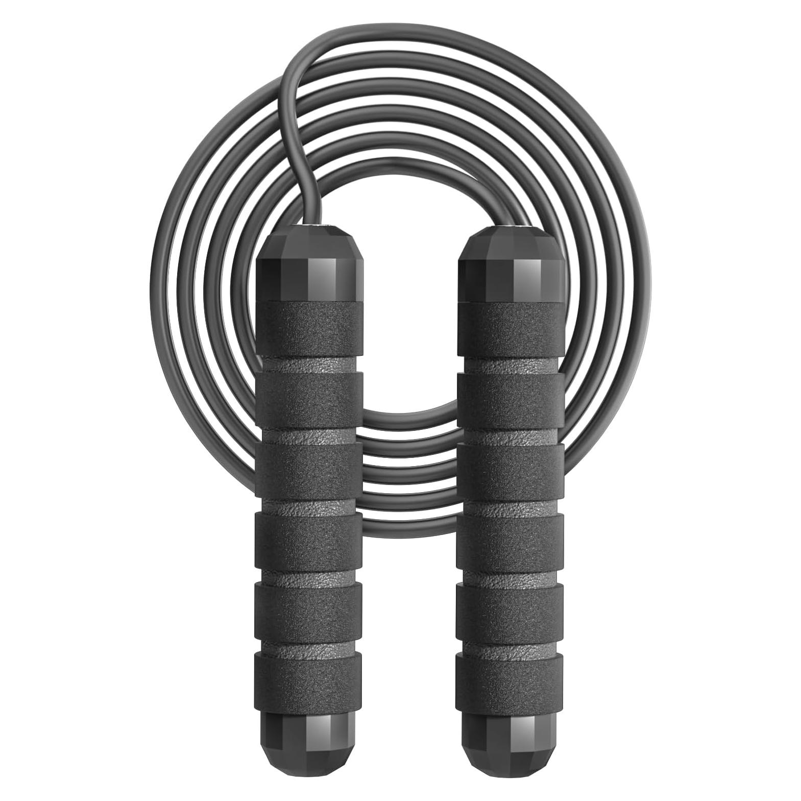 Cuerda de Saltar Ajustable HUANPAO con Mangos Ergonómicos