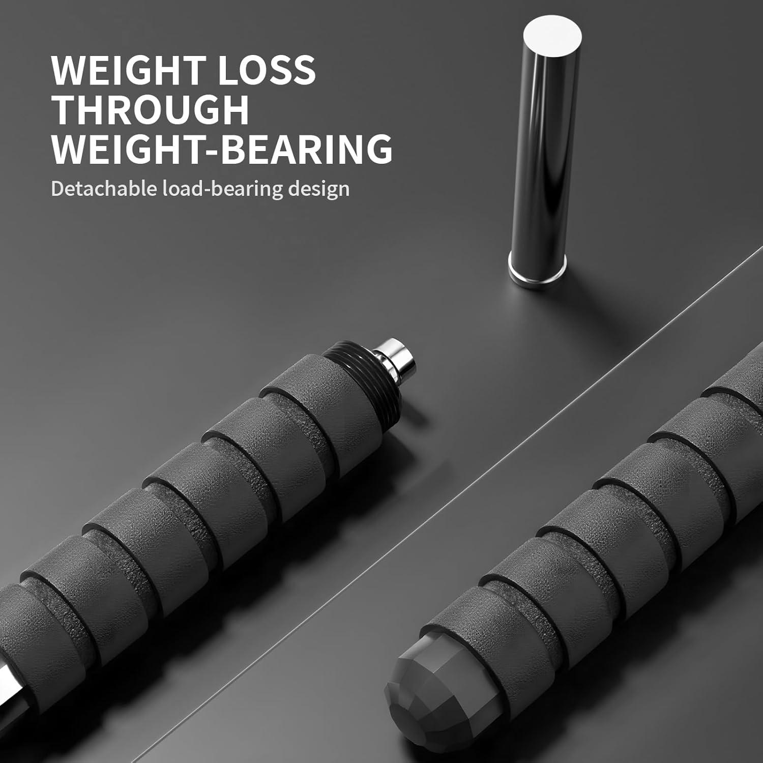 Cuerda de Saltar Ajustable HUANPAO con Mangos Ergonómicos