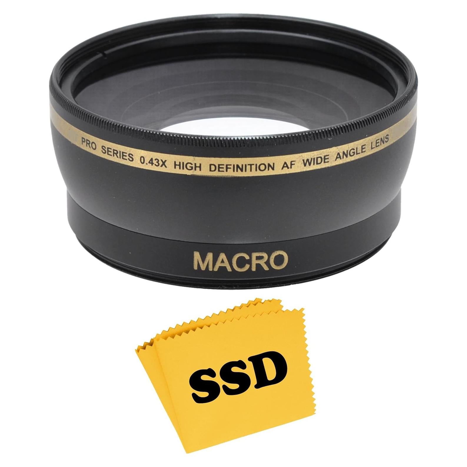 Lente Gran Angular HD Socko 0.43X para Cámaras DSLR Nikon