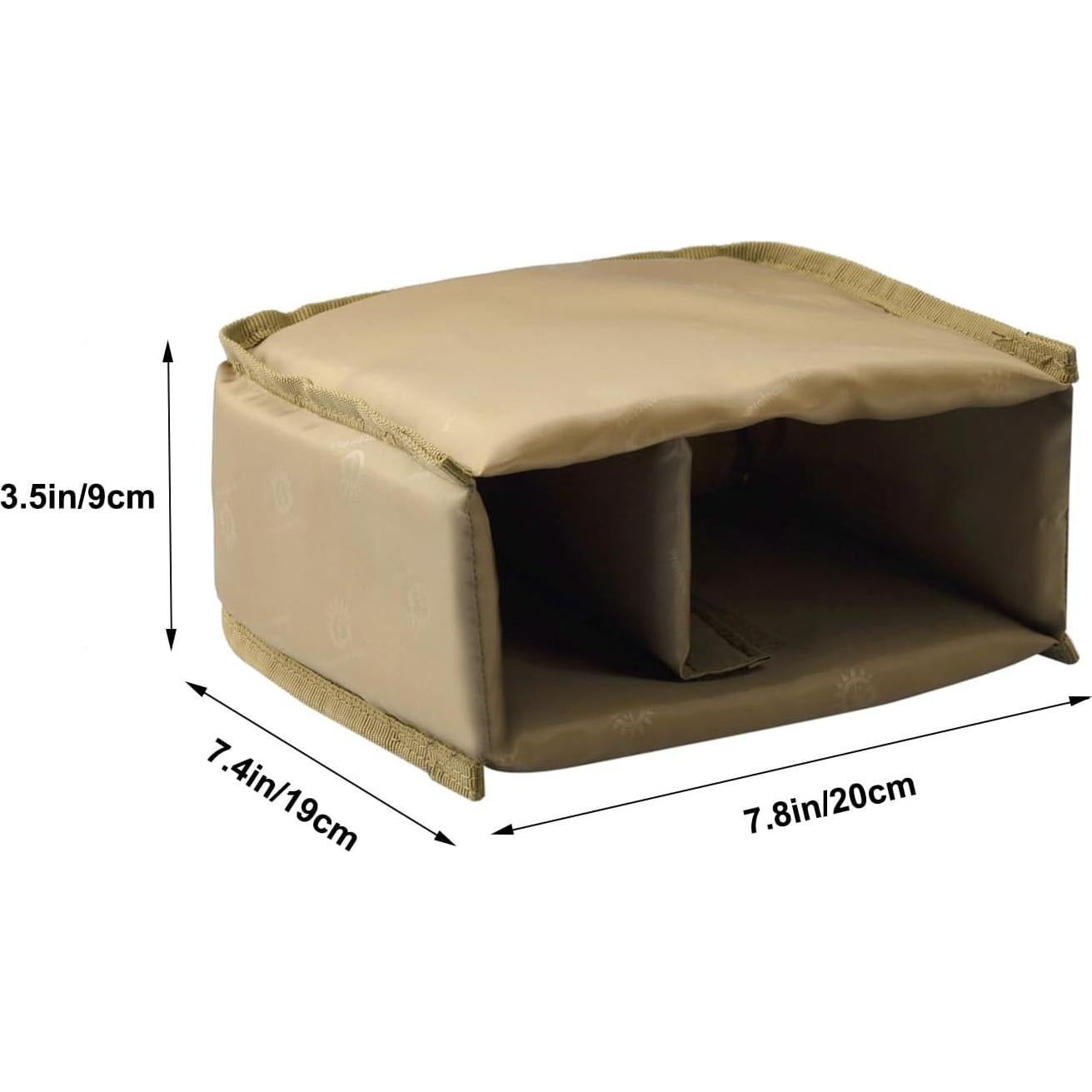 Bolsa de inserción para cámara ArcEnCiel Marrón Coyote 19x20cm