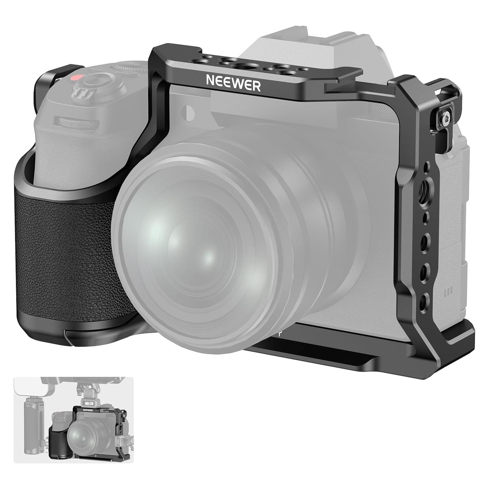 Jaula de Cámara NEEWER X-S20 con Agarre y Riel NATO