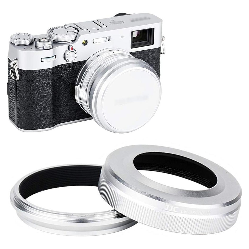 Parasol de Metal JJC con Anillo Adaptador 49mm para Fujifilm X100