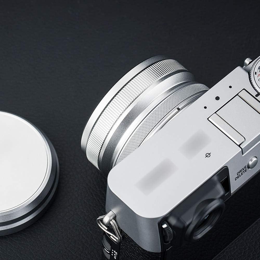 Parasol de Metal JJC con Anillo Adaptador 49mm para Fujifilm X100