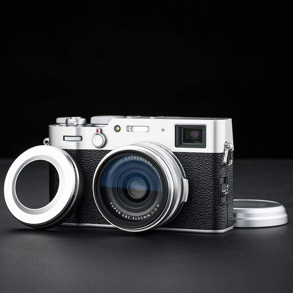 Parasol de Metal JJC con Anillo Adaptador 49mm para Fujifilm X100