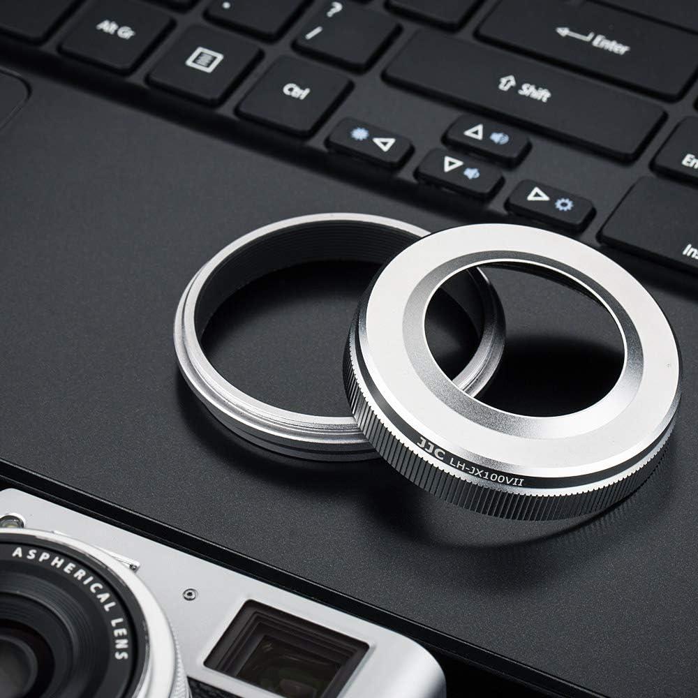 Parasol de Metal JJC con Anillo Adaptador 49mm para Fujifilm X100